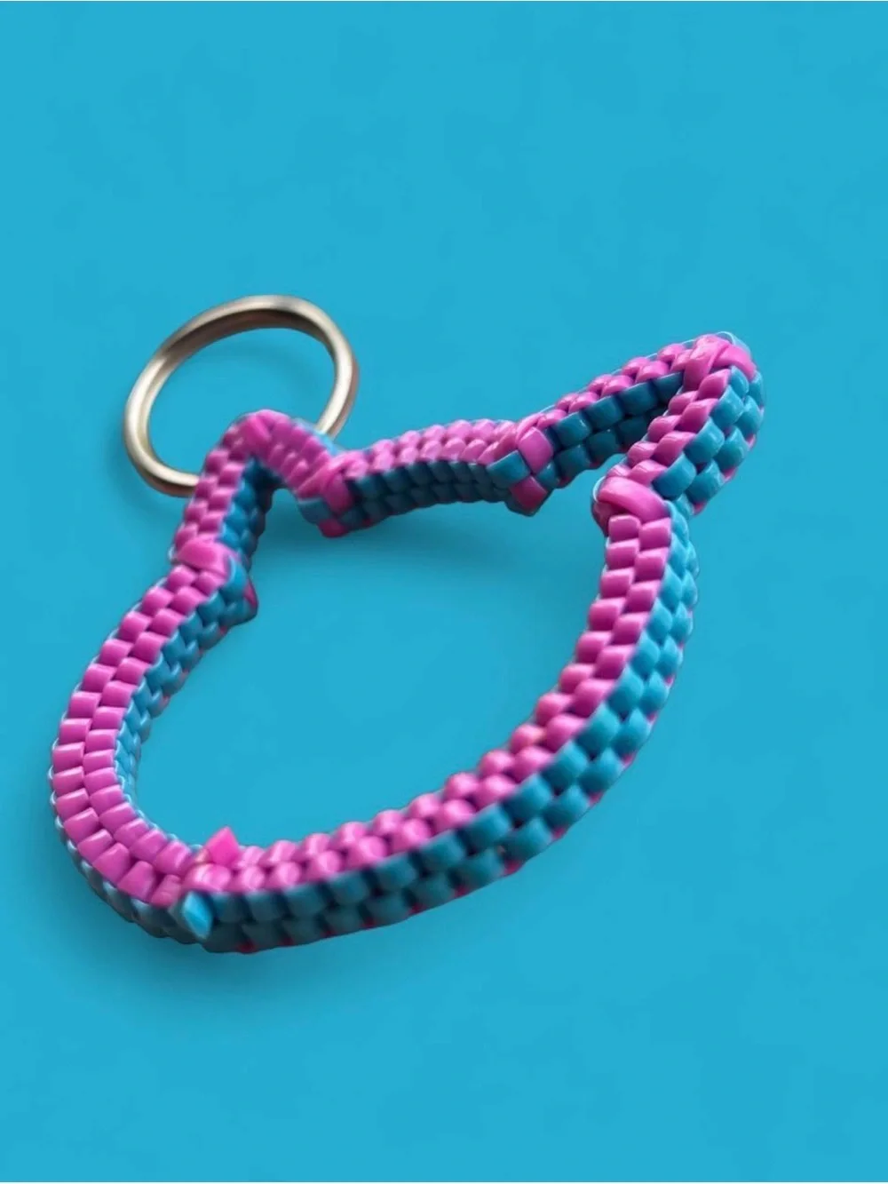Handmade Boondoggle Keychain
